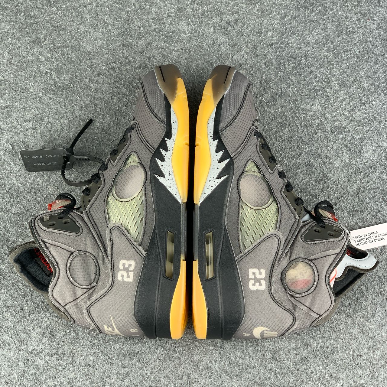 Off-White x Air Jordan 5 Retro SP 'Muslin' 