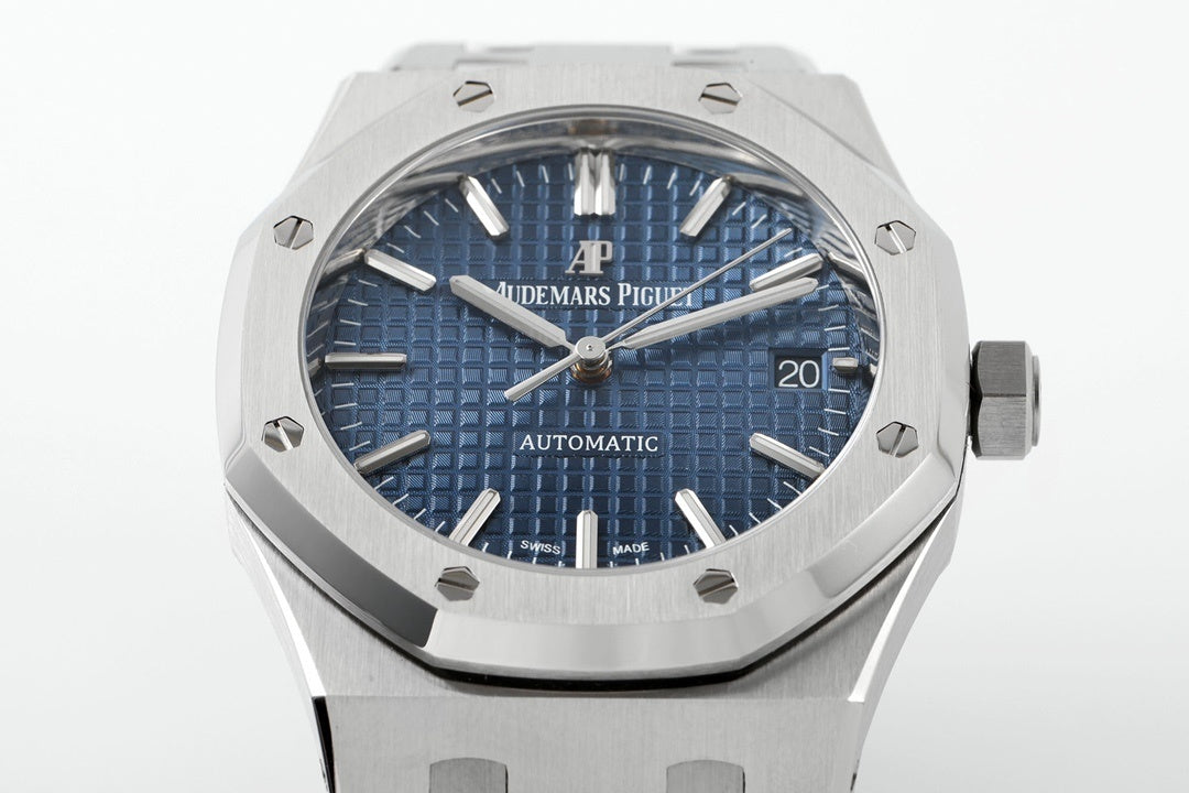 Royal Oak 15500ST Blue Dial