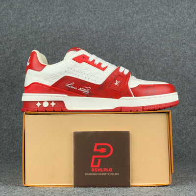 LV Trainer Low '#54 Signature 'Red White'