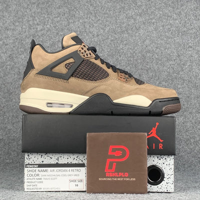 Travis Scott x Air Jordan 4 Retro 'Dark Mocha' Sample