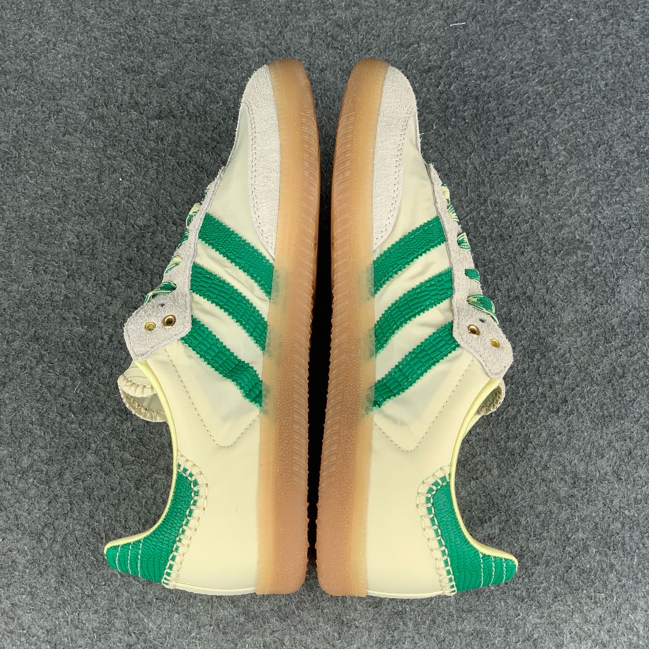 Wales Bonner x Samba 'Cream White Bold Green'
