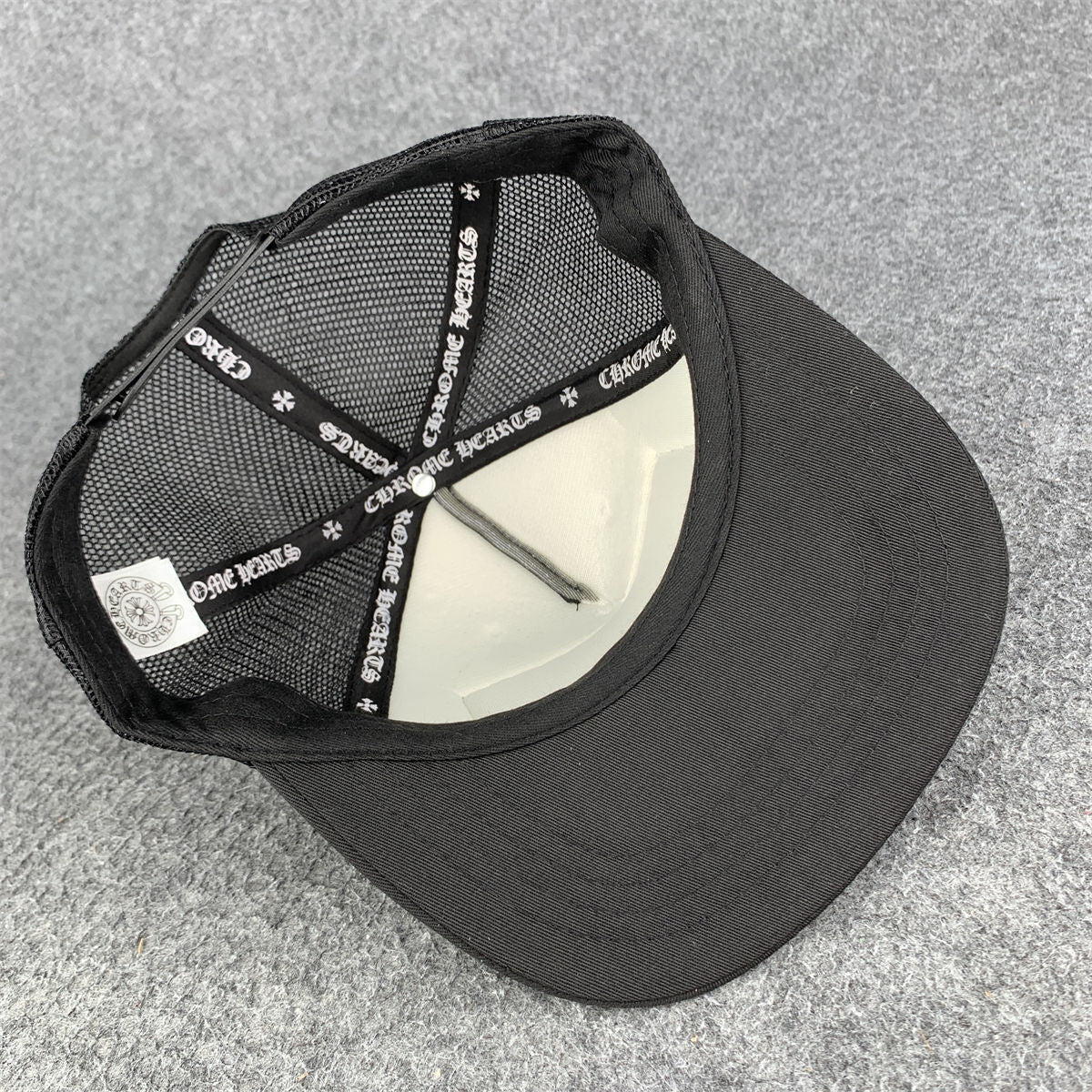 Chrome Hearts Chomper Hollywood Trucker Hat ‘Black/White’