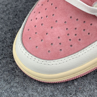 (Early Look) Travis Scott x Air Jordan 1 Low OG SP 'Sail Shy Pink'