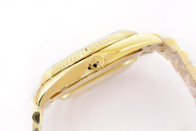 Yellow Gold Stick Dial 40MM Watch