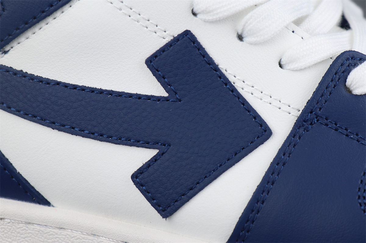 Off-White Out of Office 'White Navy Blue'