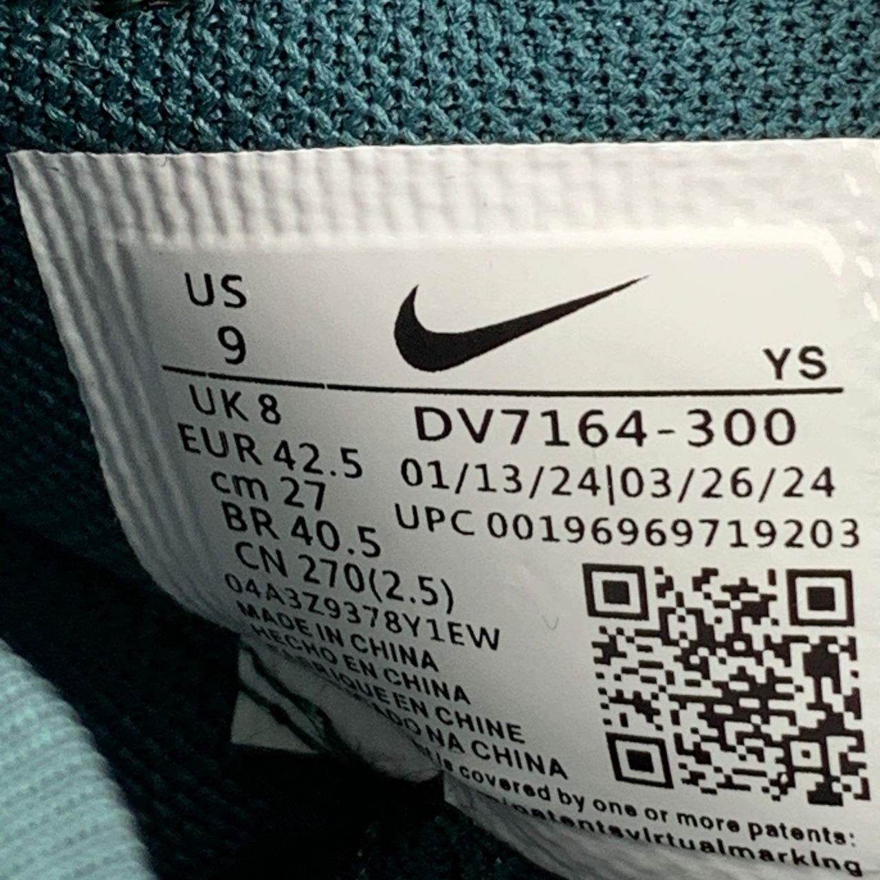 Cactus Plant Flea Market x Nike Air Flea 2 'Faded Spruce'