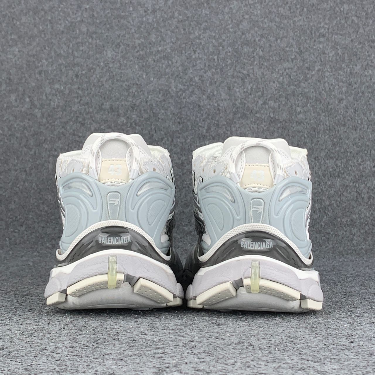 Balenciaga Wmns Runner Sneaker 'White Silver'