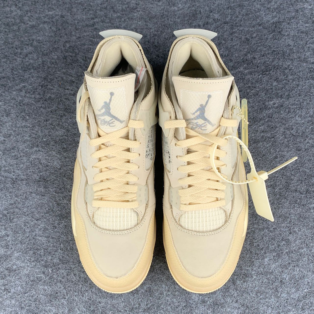 Off-White x Wmns Air Jordan 4 Retro SP 'Sail' – Prsnlplg