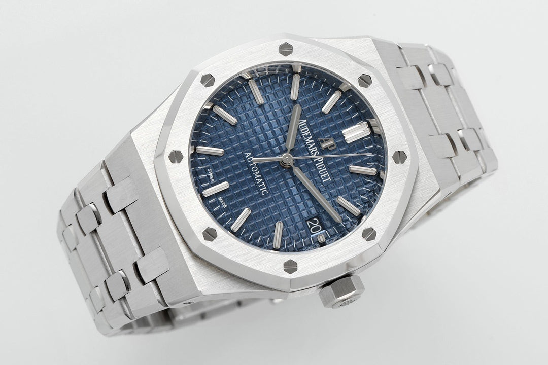 Royal Oak 15500ST Blue Dial