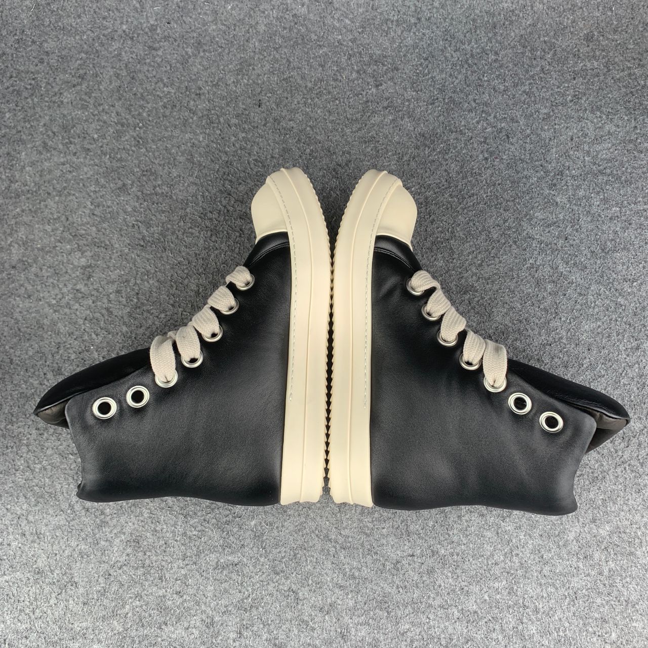 Rick Owens Porterville Jumbo Laced Padded High « Black Milk »