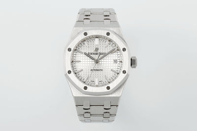 Royal Oak 15500ST Silver Dial