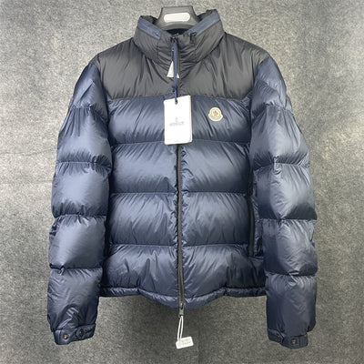 Moncler Peuplier Short Down Jacket ‘Navy’