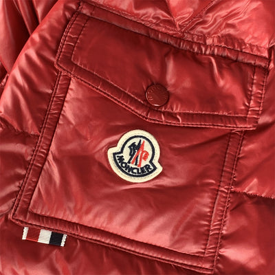 Moncler Maljasset Short Down Jacket ‘Red’