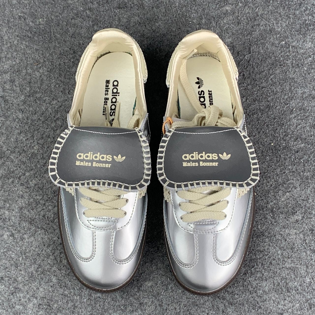 Wales Bonner x Samba 'Silver Metallic'