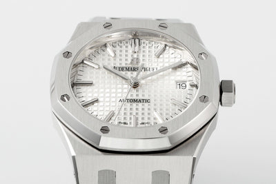 Royal Oak 15500ST Silver Dial