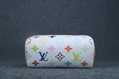 LVT x Takashi Murakami Nano Speedy White Multicolored