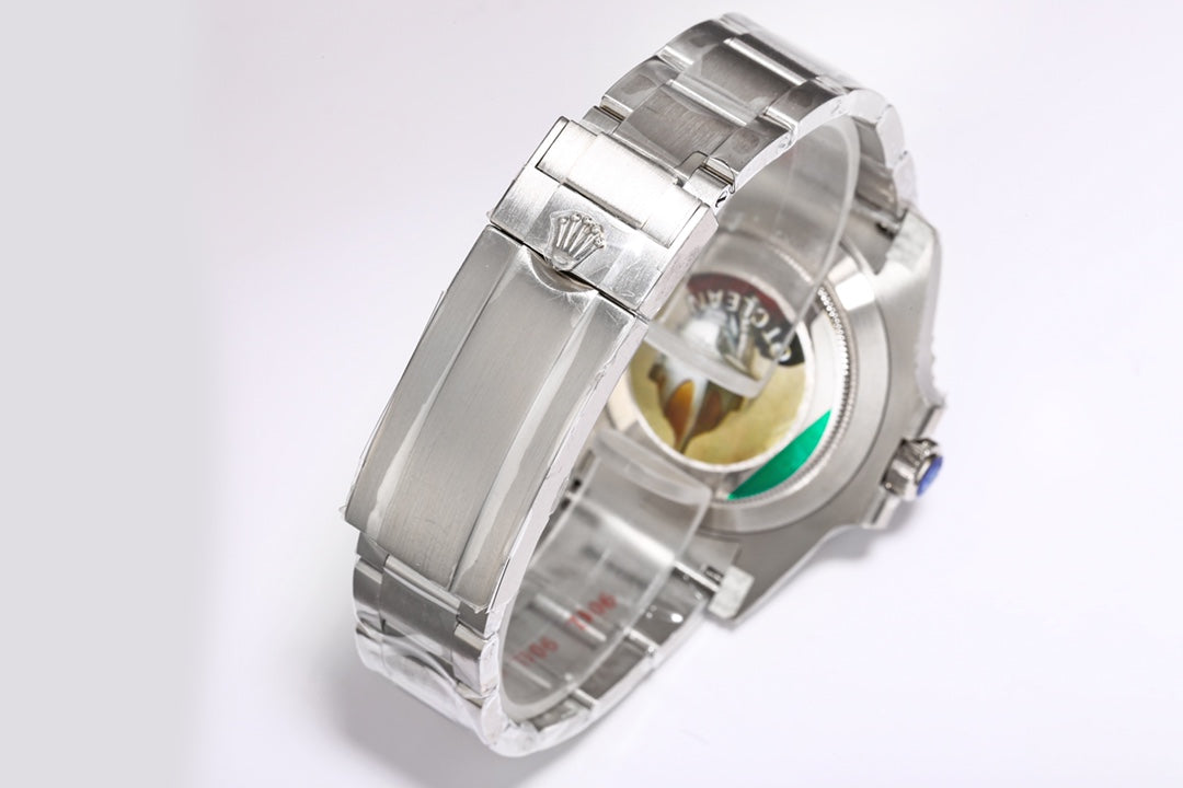 Black & Stainless Steel Sub 41MM Watch