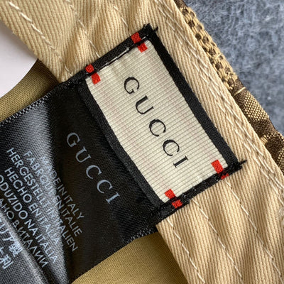 Gucci Jumbo GG Canvas Baseball Hat ‘Camel/Ebony’