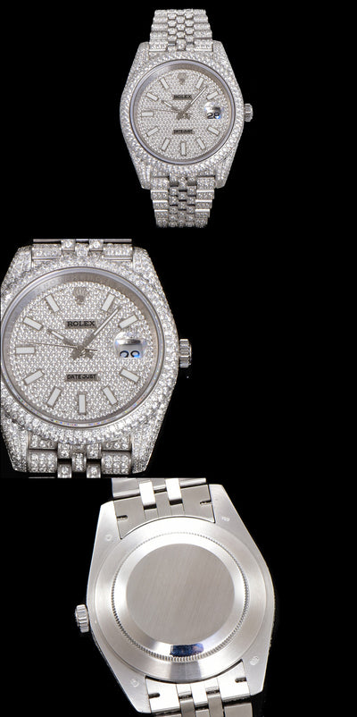 Jubilee ‘Iced Out’ 41MM Watch