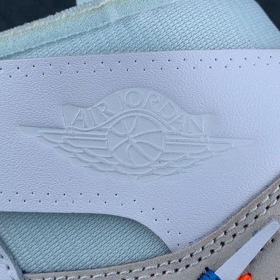 Off-White x Air Jordan 1 Retro High OG 'Blanc' 2018