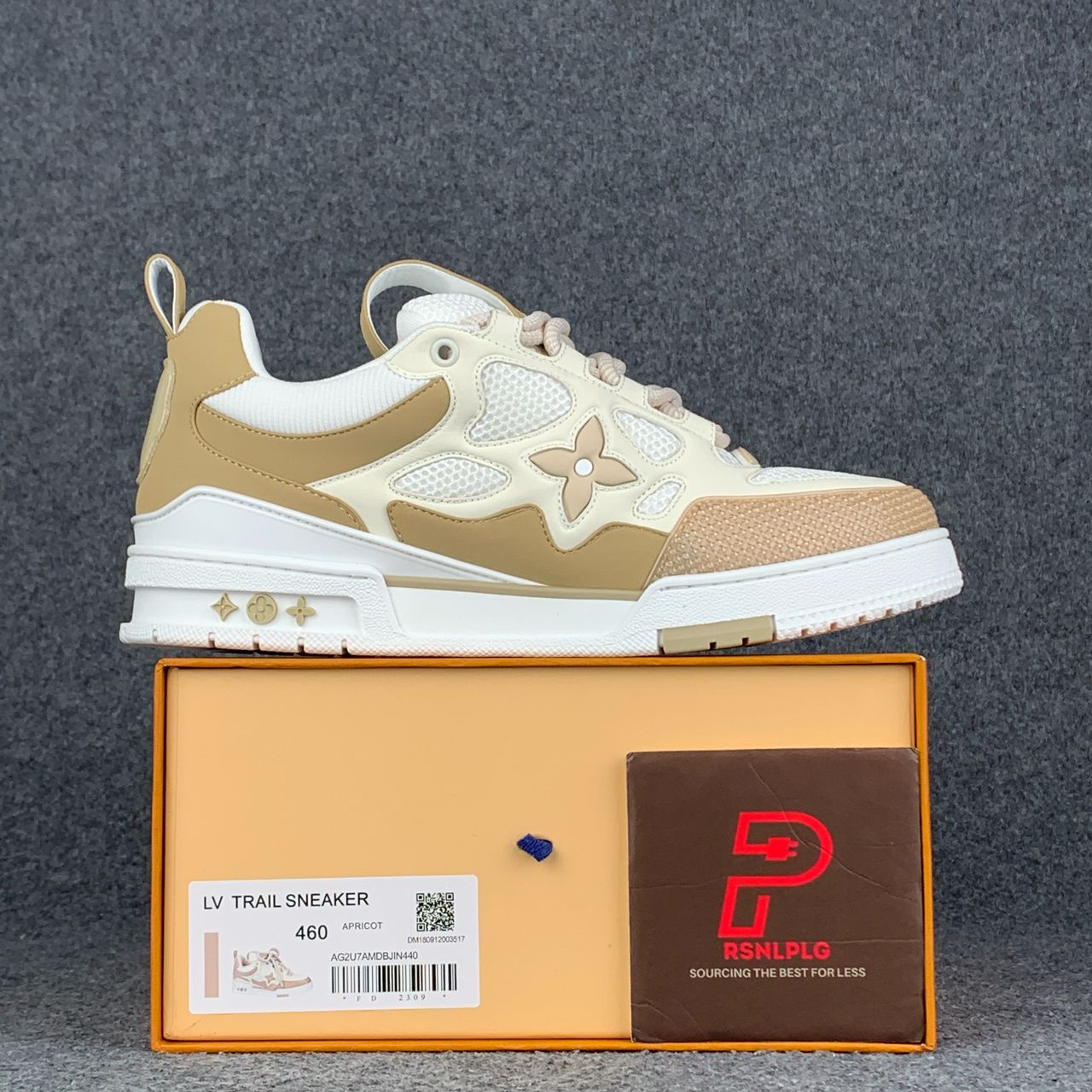 LV Skate Sneaker 'Beige White'