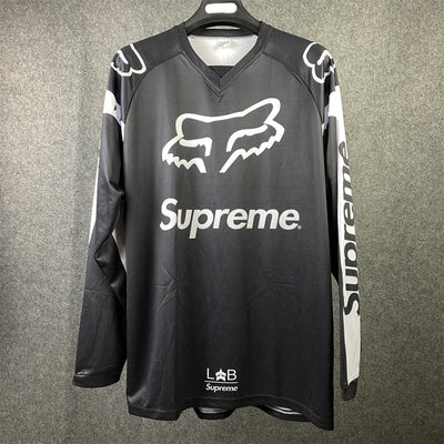 Supreme x Fox Racing Moto Jersey Top 'Black'