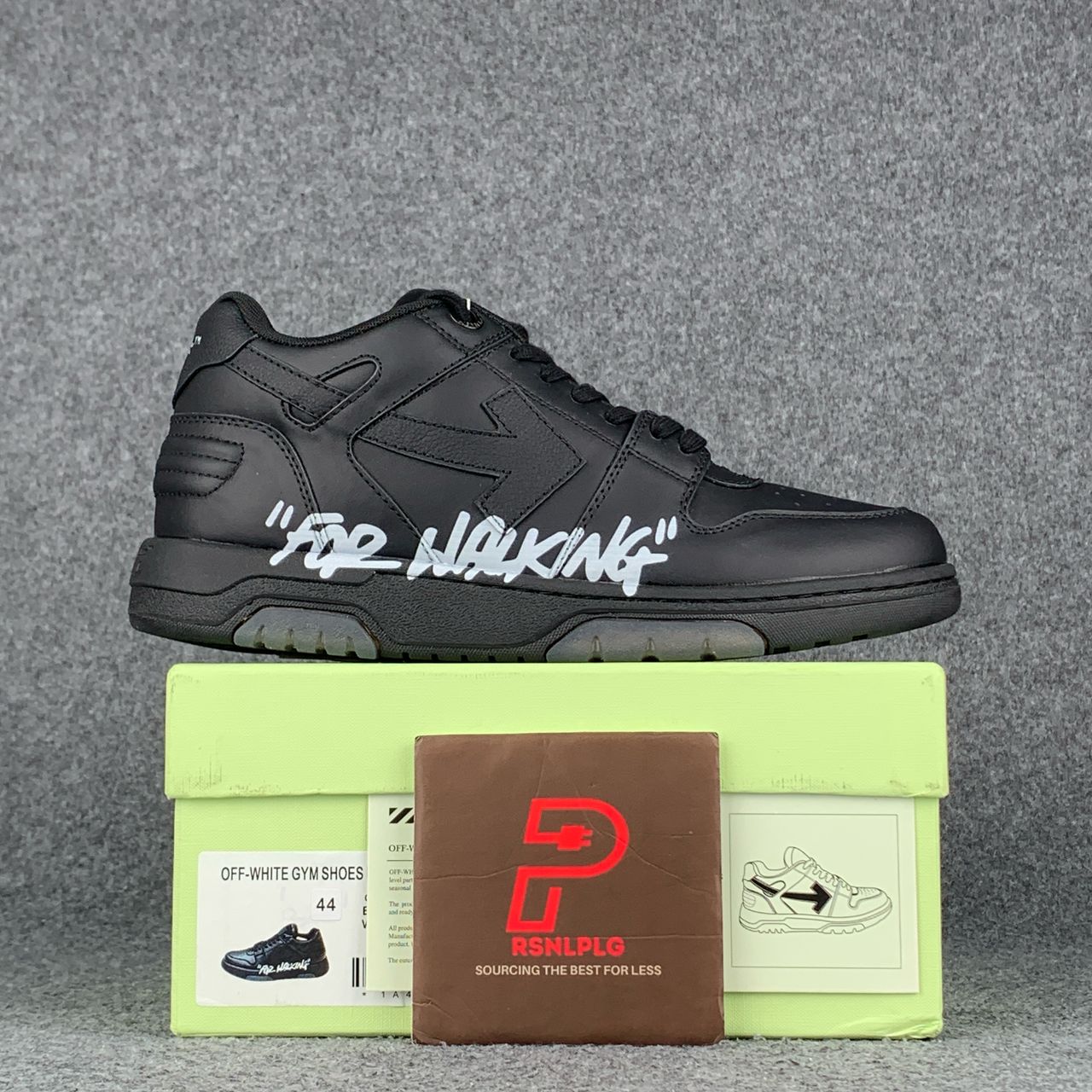 Off-White Out Of Office 'For Walking - Black White'