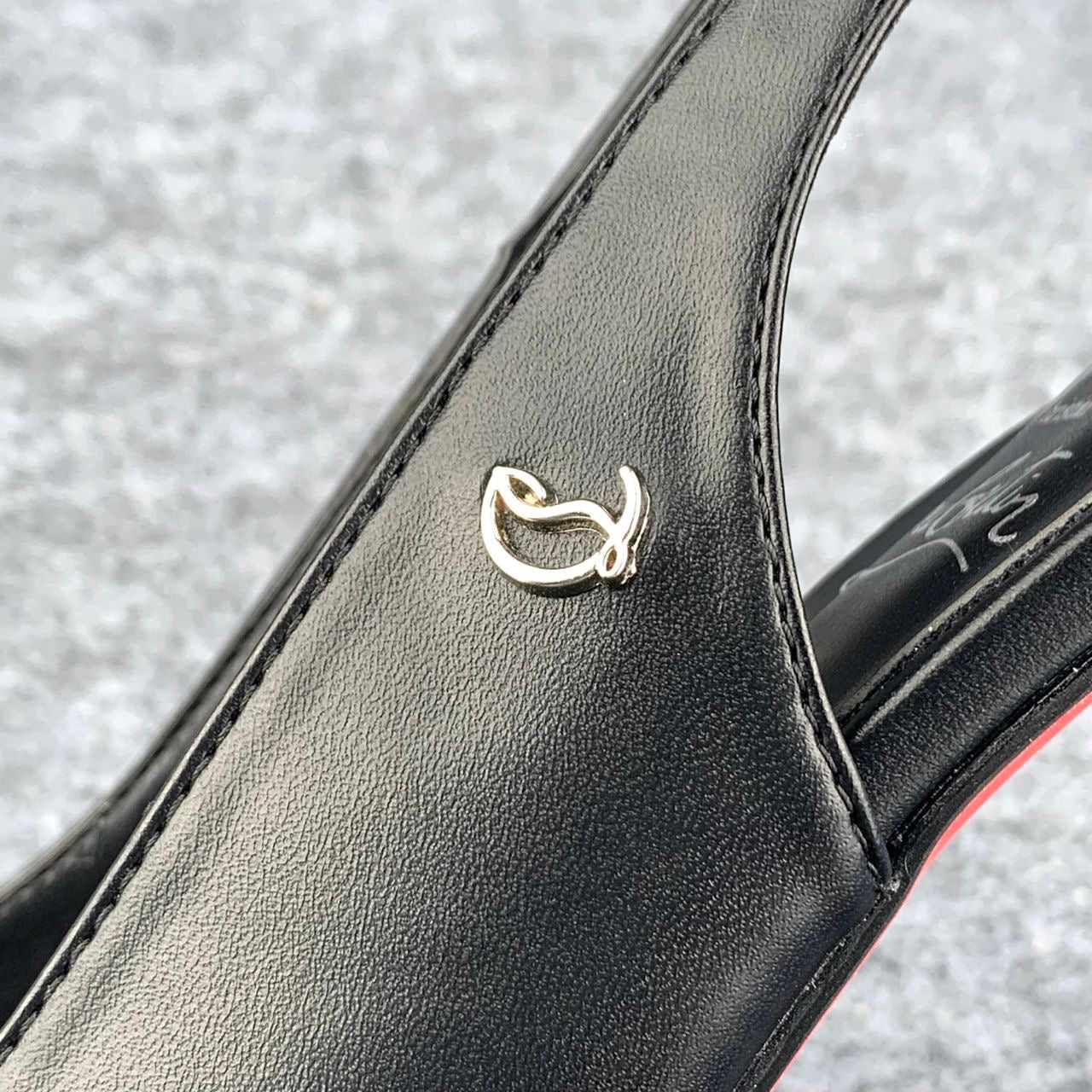 Christian Louboutin Sporty Kate Sling Pump 'Black'