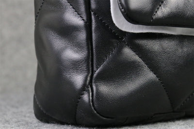 CC 19 Large Flap Handbag Black