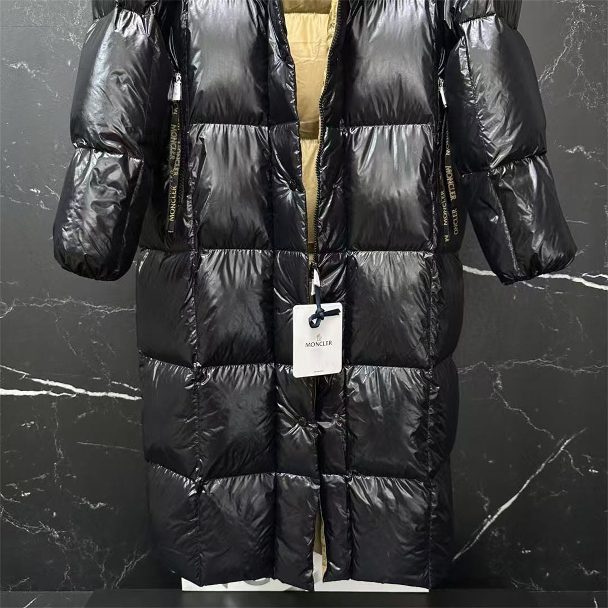 Moncler Parnaiba Long Down Coat ‘Black’