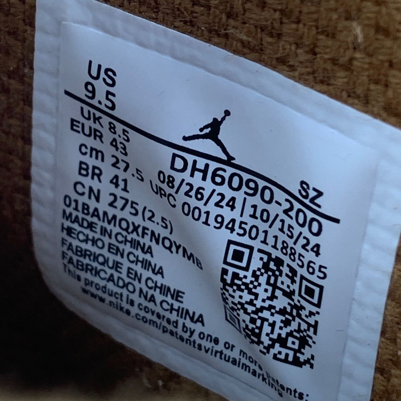 Travis Scott x Air Jordan 6 Retro 'British Khaki'