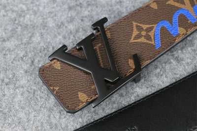 LV Initiales 40mm Belt Monogram Logo Story ‘Brown’
