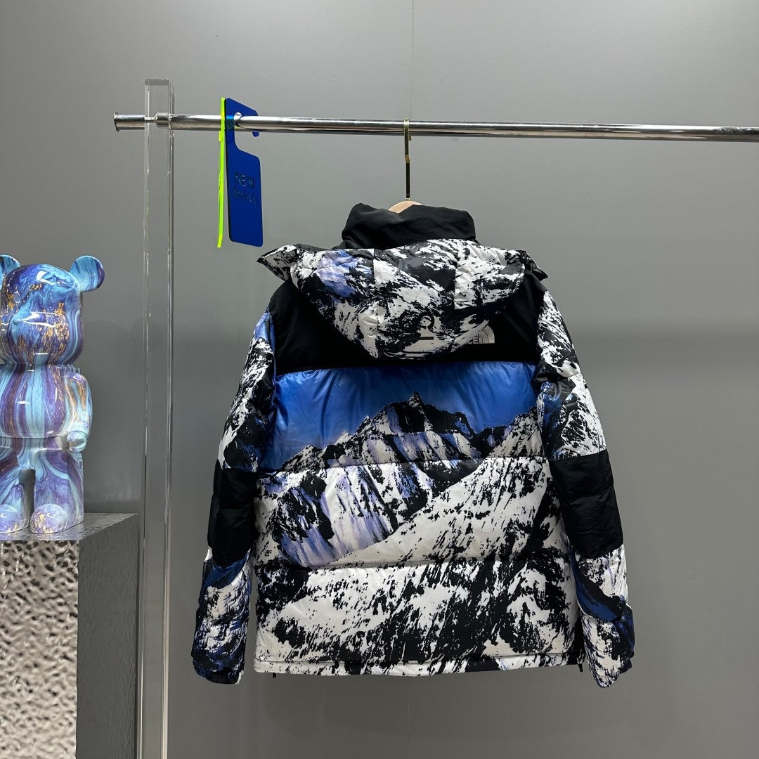 Supreme x The North Face Mountain Baltoro Jacket 'Blue/White'