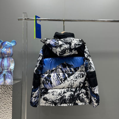 Supreme x The North Face Mountain Baltoro Jacket 'Blue/White'