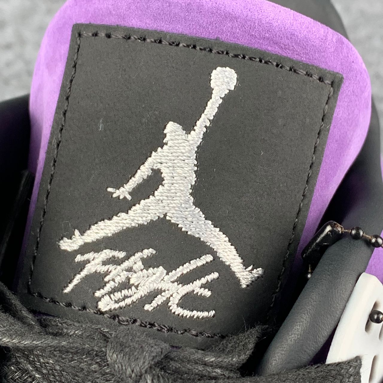 Travis Scott x Air Jordan 4 Retro 'Purple Suede White Midsole' Friends & Family