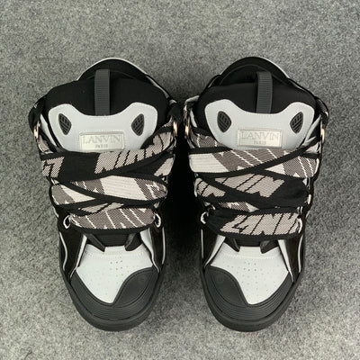 Lanvin Curb Sneakers 'Black Grey'