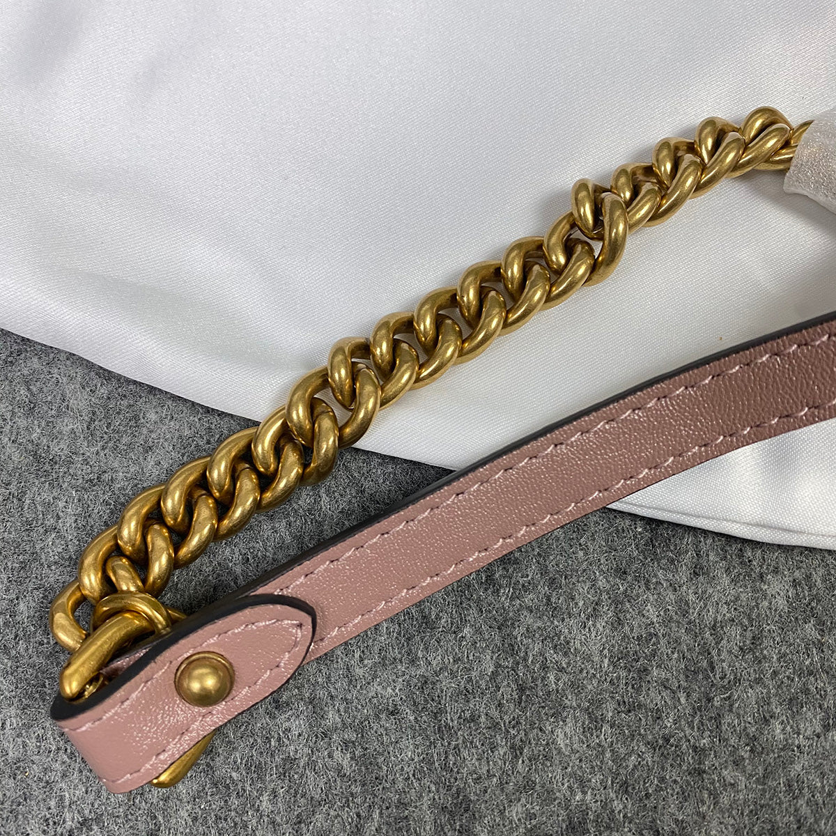 GG Marmont Matelasse Super Mini Bag 'Pink'