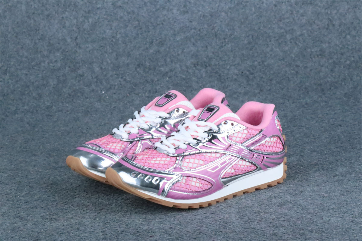 Bottega Veneta Wmns Orbit Sneaker 'Gloss Silver'