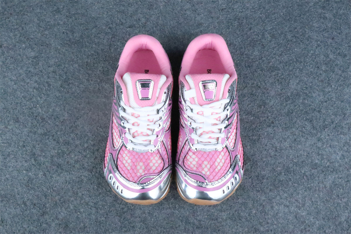 Bottega Veneta Wmns Orbit Sneaker 'Gloss Silver'