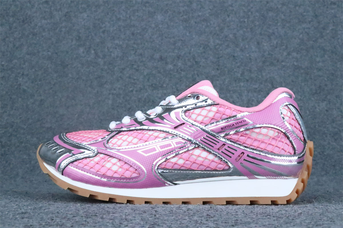 Bottega Veneta Wmns Orbit Sneaker 'Gloss Silver'