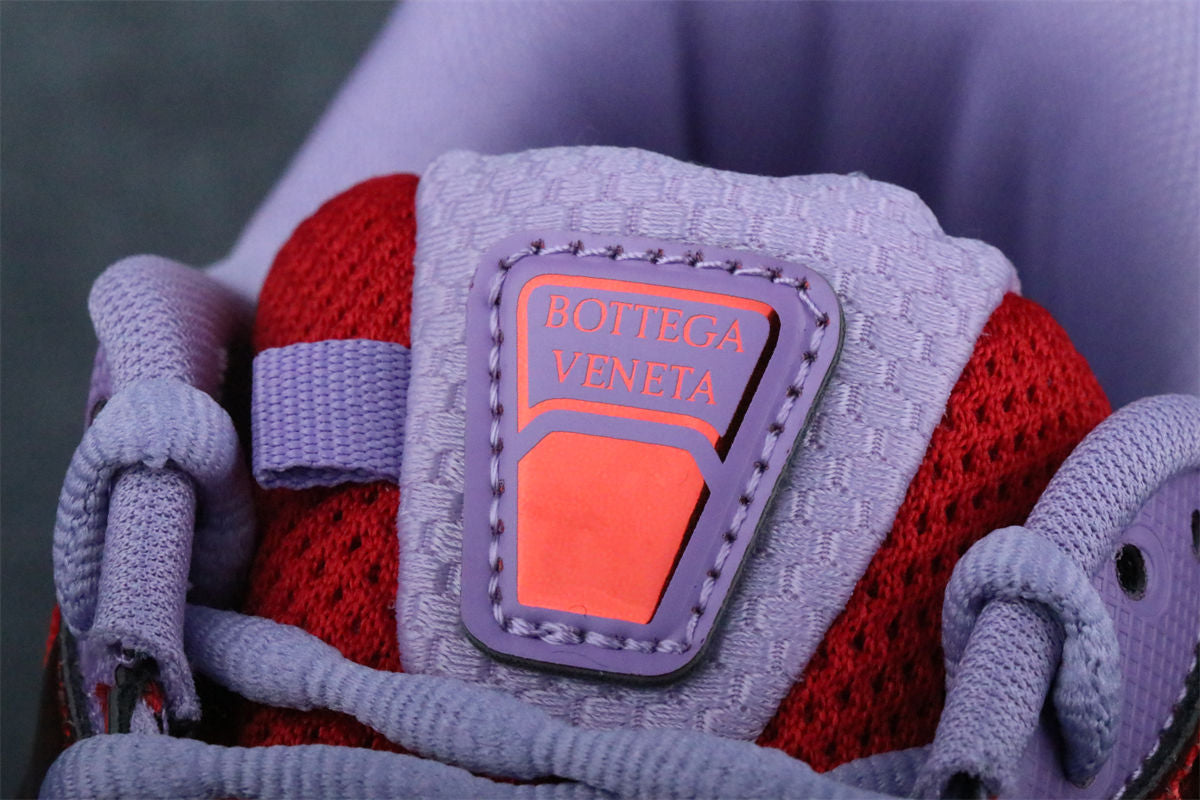 Bottega Veneta Orbit Sneaker 'Metallic Red & Wisteria'