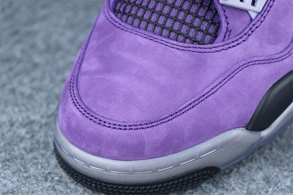 Travis Scott x Air Jordan 4 Retro 'Purple Suede White Midsole' Friends & Family