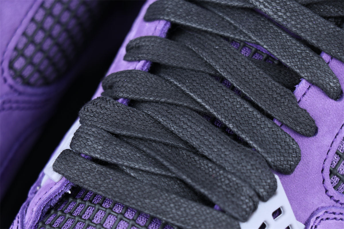 Travis Scott x Air Jordan 4 Retro 'Purple Suede White Midsole' Friends & Family