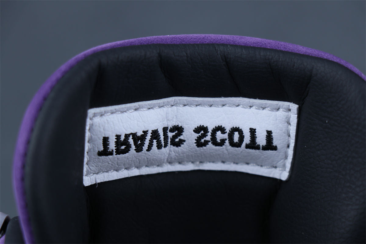 Travis Scott x Air Jordan 4 Retro 'Purple Suede White Midsole' Friends & Family