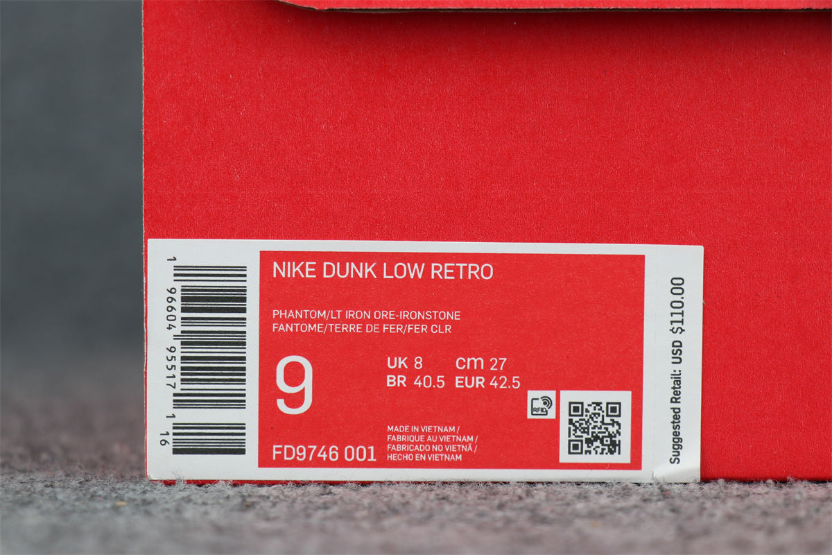Dunk Low 'Ironstone'