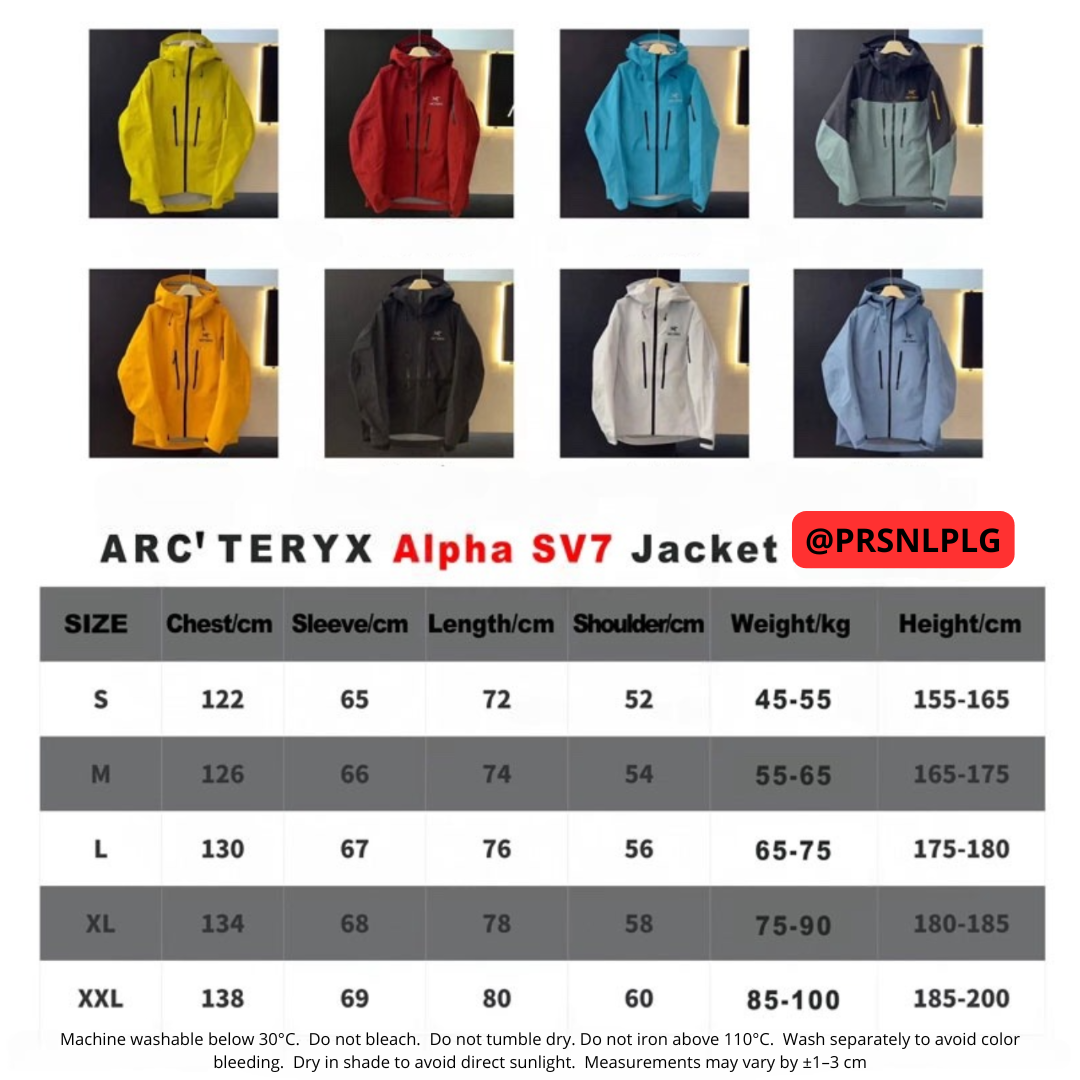 Arc'teryx Men's Alpha Jacket SV7 'Black'