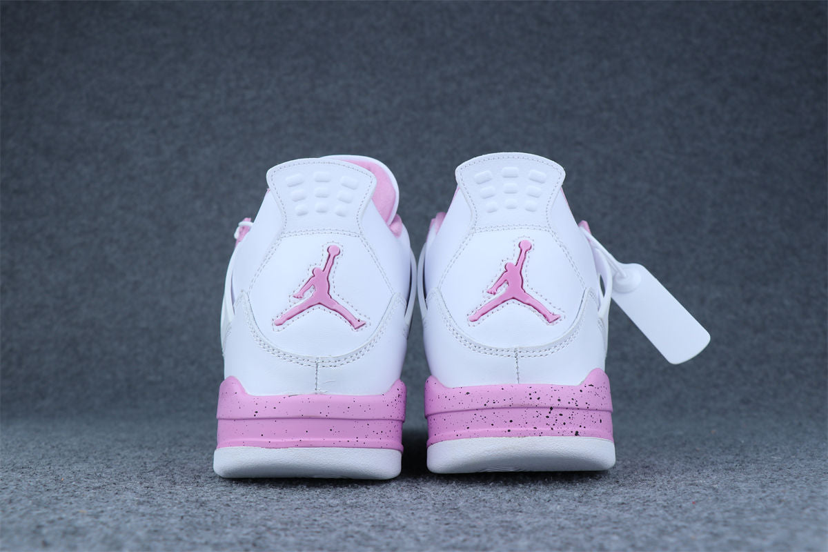 Custom Air Jordan 4 Retro 'Pink Oreo'