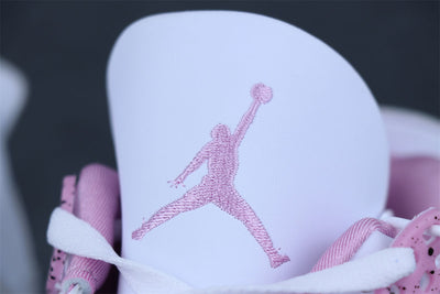 Custom Air Jordan 4 Retro 'Pink Oreo'