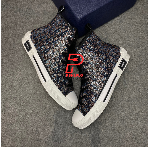 B23 High 'Oblique Strass - Blue'