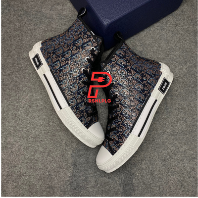 B23 High 'Oblique Strass - Blue'